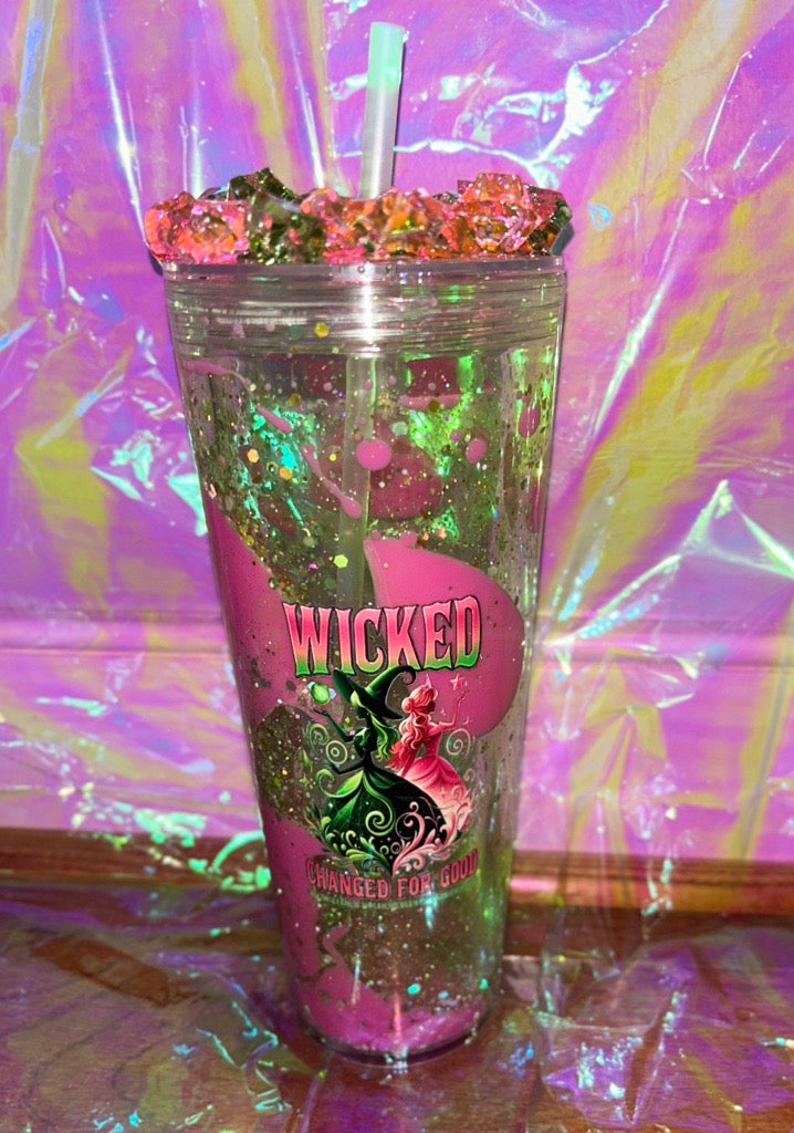 24oz Pink Lava w/ Mixed Ice Lid