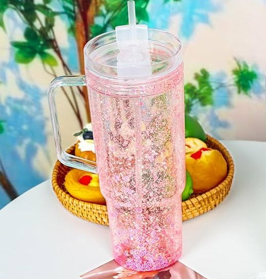 40oz Acrylic Snowglobe Tumbler