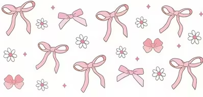 Pink Bow Wrap Design